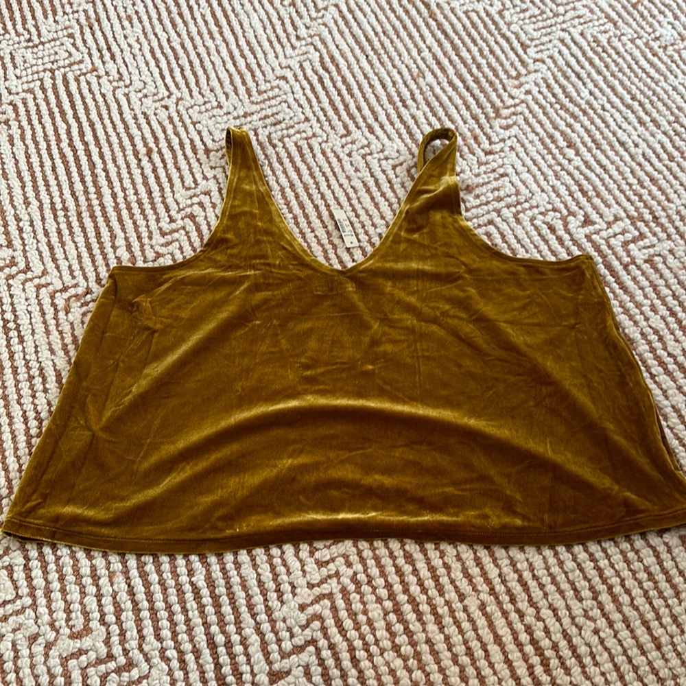 Velvet trapeze tank NWT